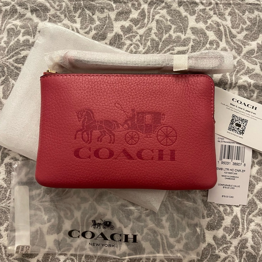 COACH wristlet